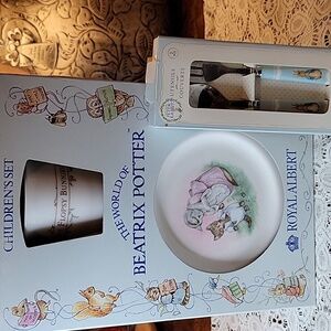 Royal Albert "The World of Beatrix Potter" Children's 3pc., 2pc.Utensils Incl.